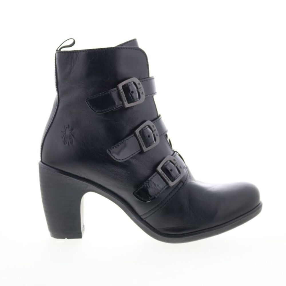 Fly London Womens Klea Black Boots (NWT)